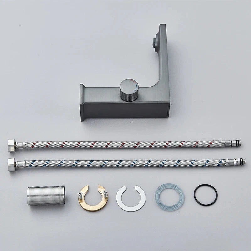 Robinet de Lavabo en Laiton Intelligent à Affichage Numérique LED