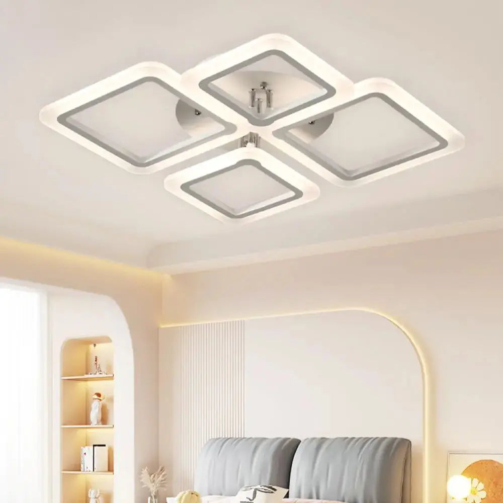 Lampe à suspension de plafond carrée Simple