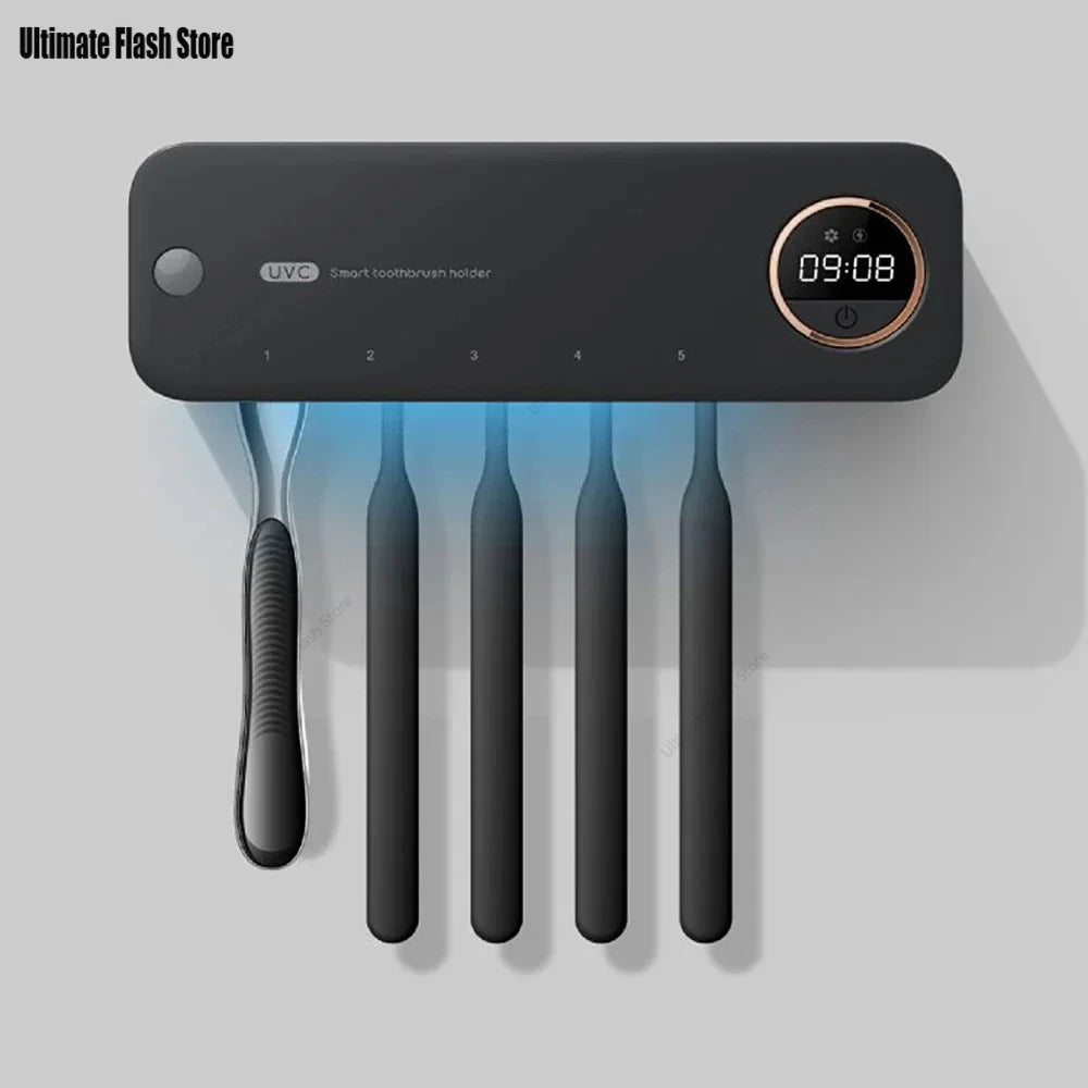 Stérilisateur UV & Porte-Brosse Séchage Rapide